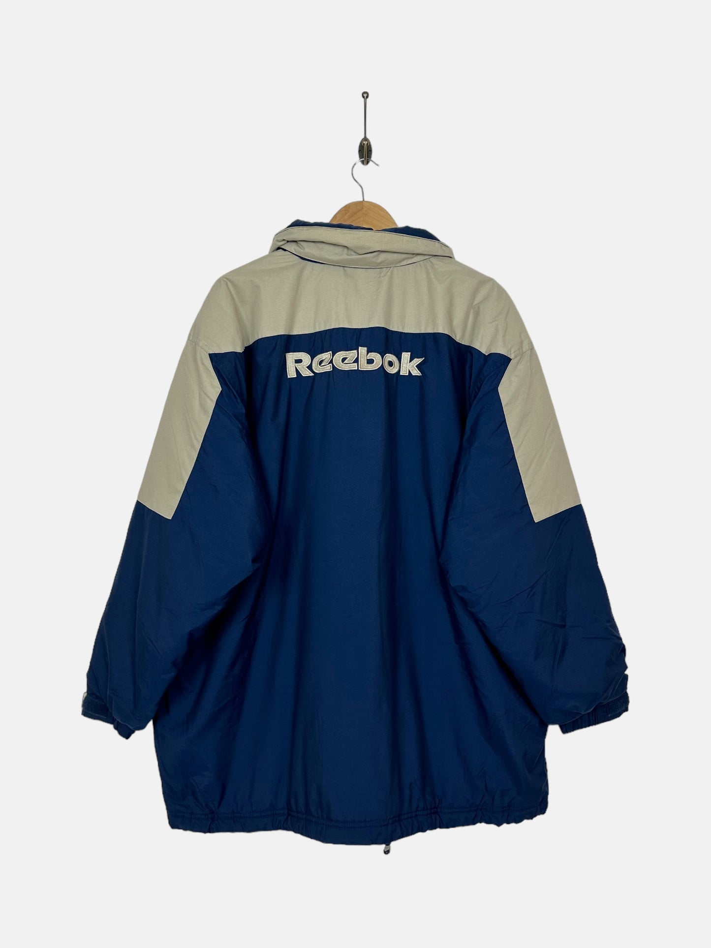 90's Reebok Embroidered Vintage Thick Jacket Size 2XL