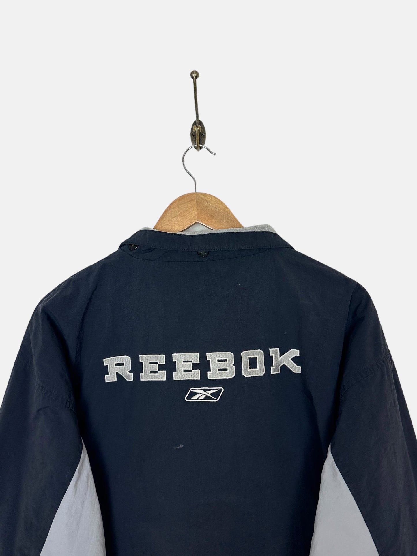 90's Reebok Embroidered Fleece Lined Vintage Jacket Size M