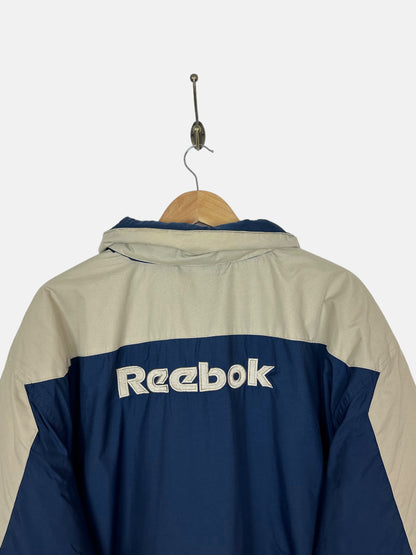 90's Reebok Embroidered Vintage Thick Jacket Size 2XL