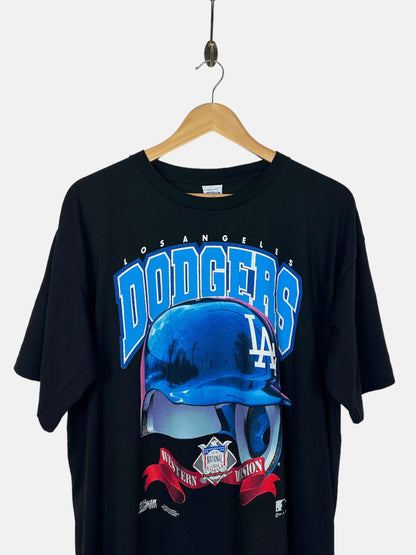 1992 LA Dodgers MLB USA Made Vintage T-Shirt Size L