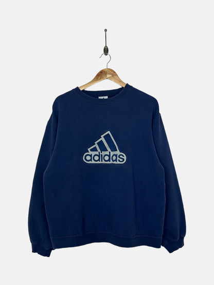 90's Adidas Canada Made Embroidered Vintage Sweatshirt Size S-M