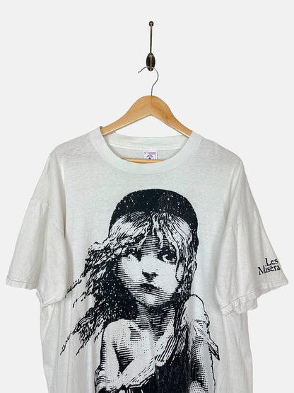 1986 Les Miserables Vintage Lightweight T-Shirt Size XL