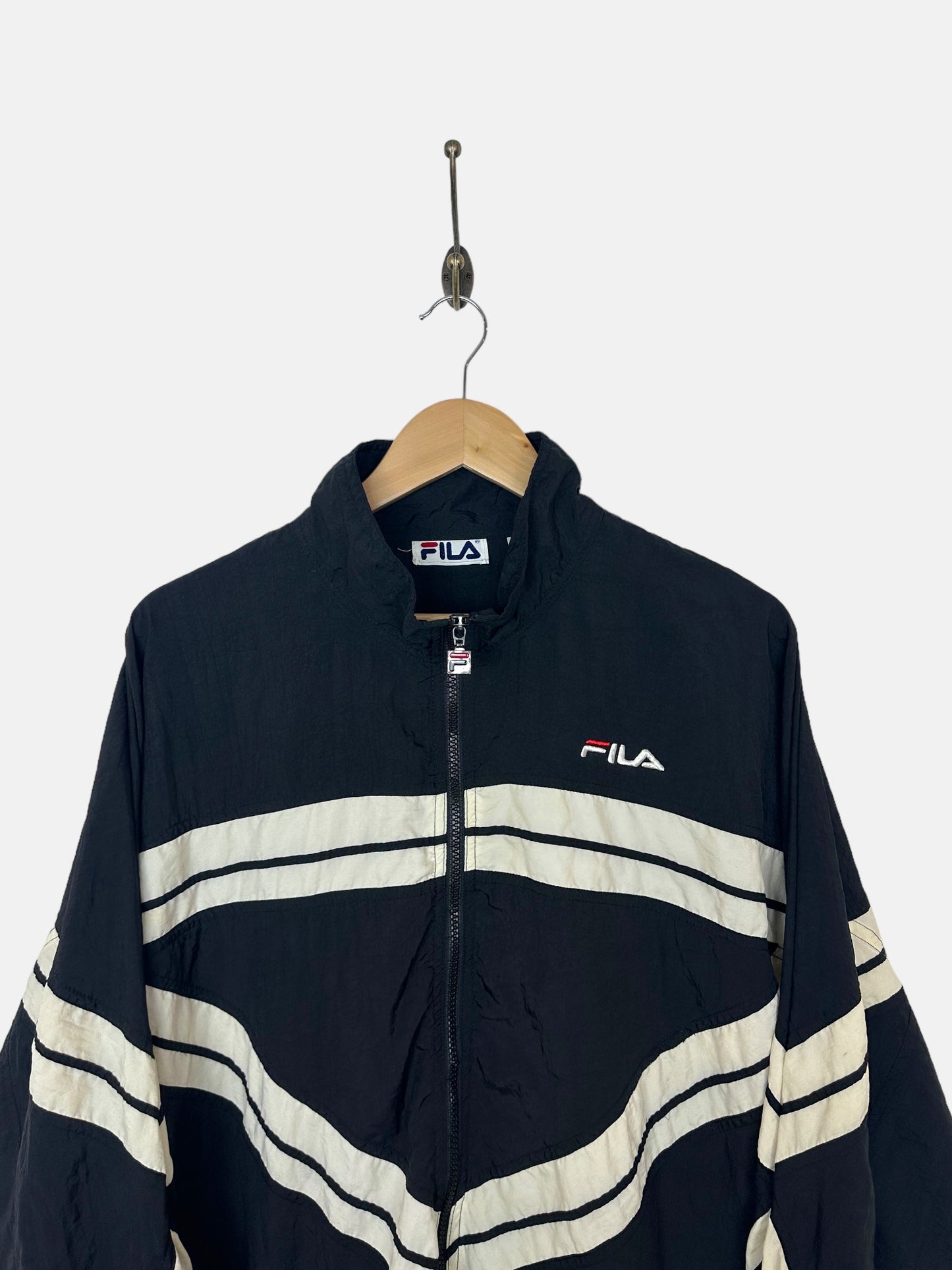 90's Fila Embroidered Vintage Windbreaker Jacket Size XL-2XL