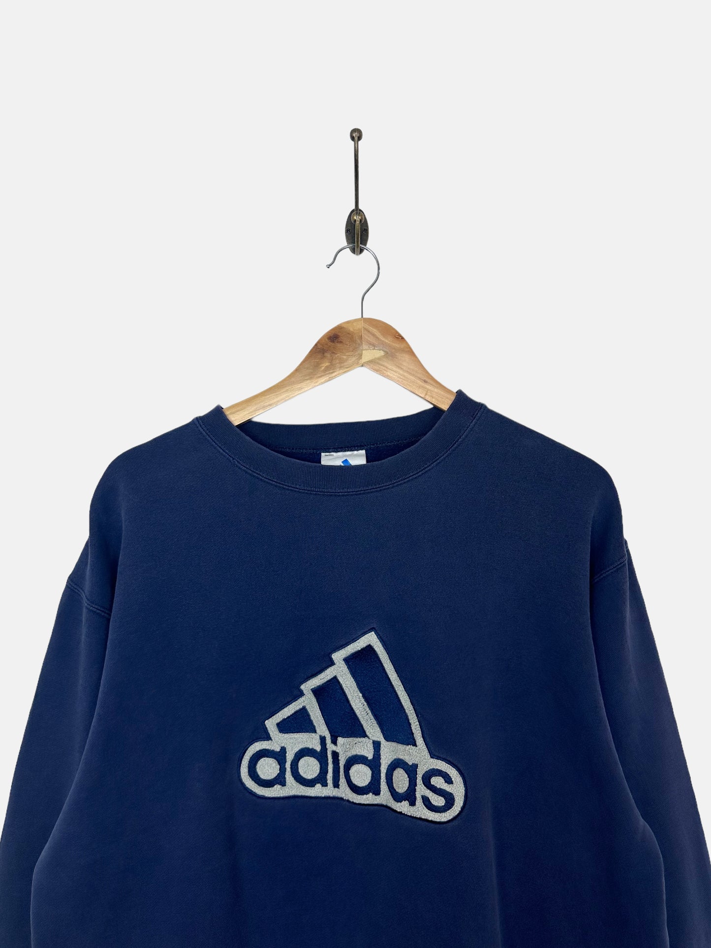 90's Adidas Canada Made Embroidered Vintage Sweatshirt Size S-M