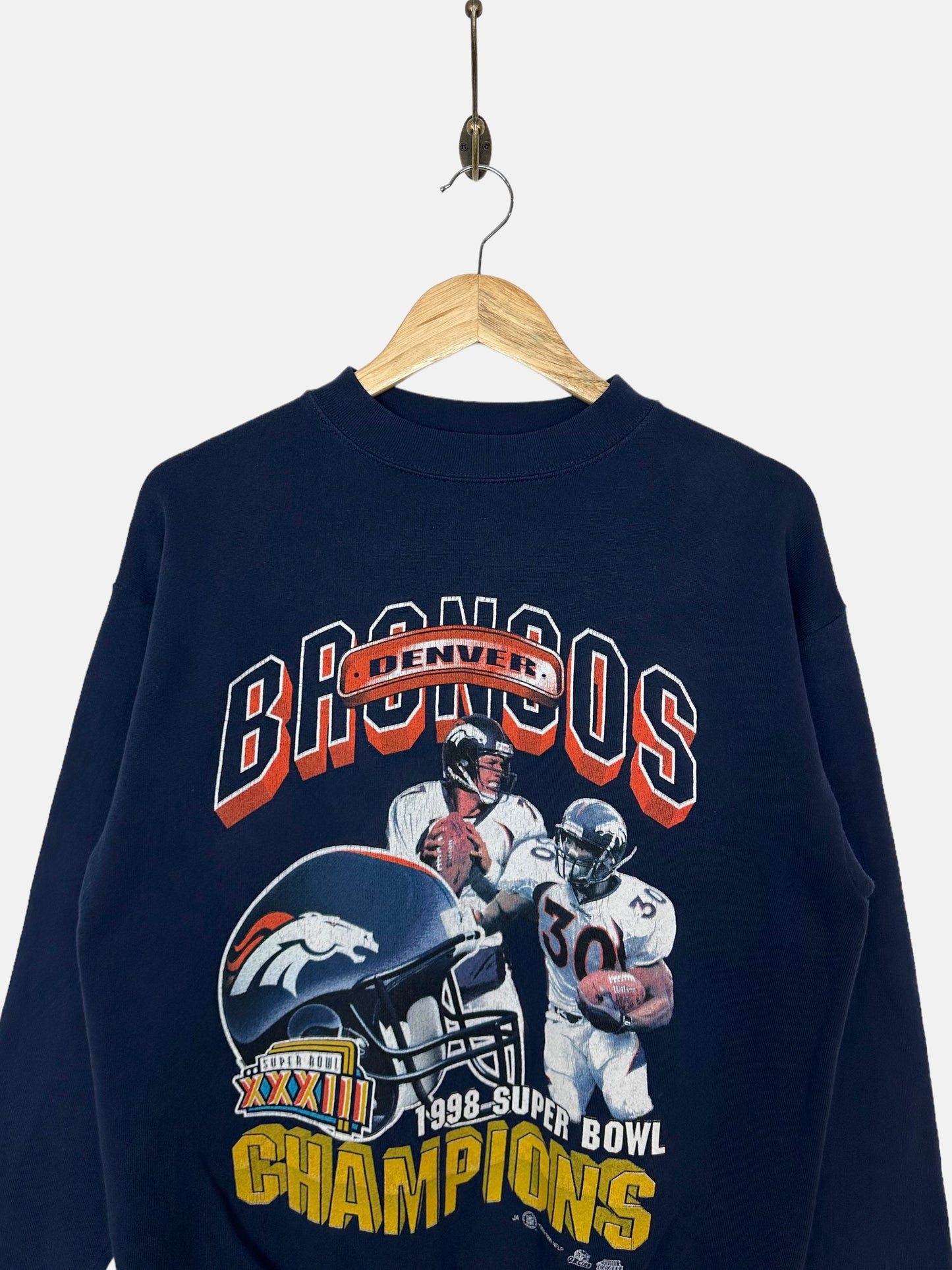 90's Denver Broncos NFL Vintage Sweatshirt Size 8-10