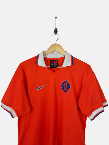 1997 Nike Netherlands Home Kit Vintage Football Jersey Size M