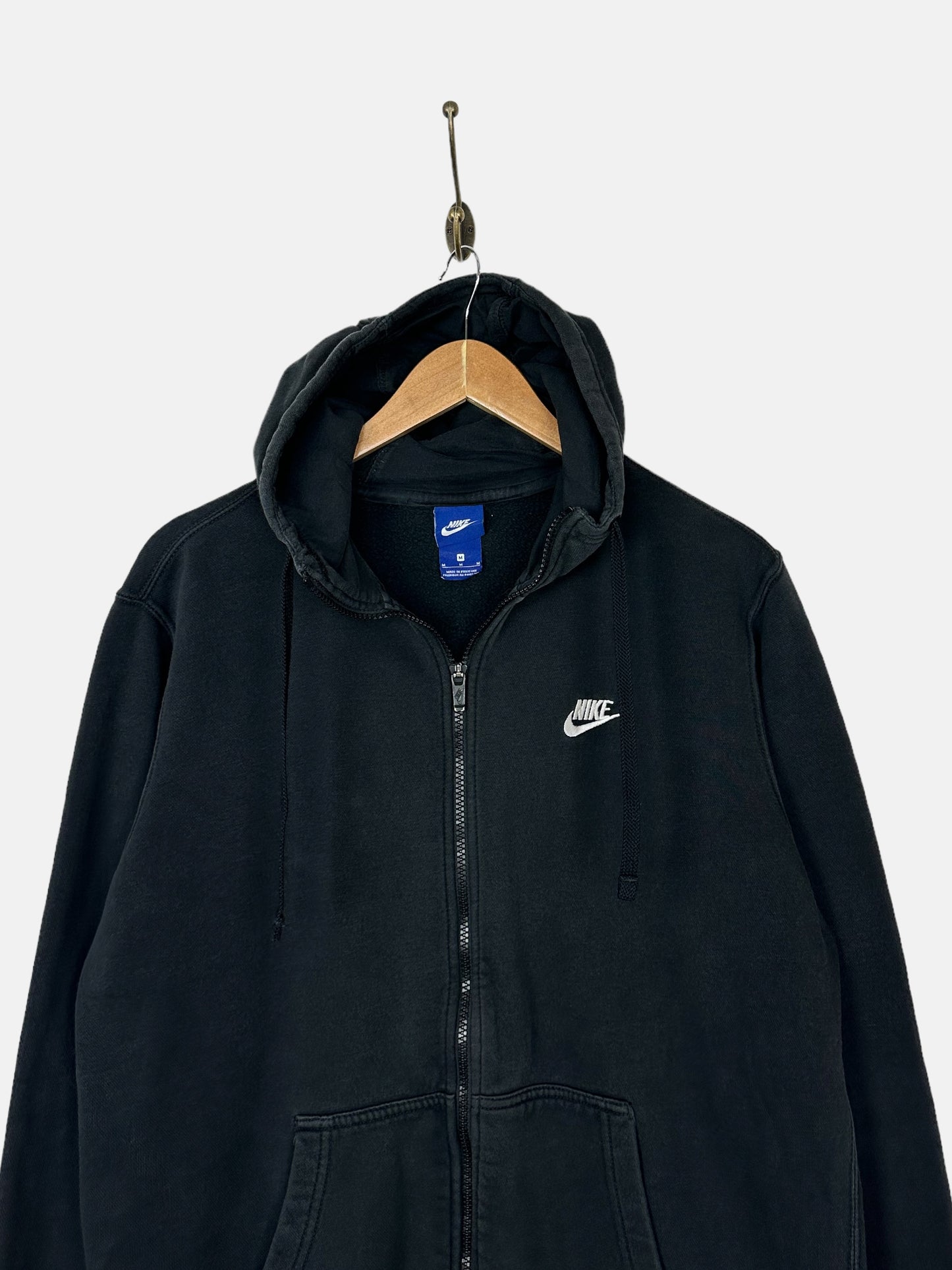 Nike Embroidered Vintage Zip-Up Hoodie Size S-M