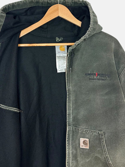 90's Carhartt Heavy Duty Vintage Jacket with Hood Size L