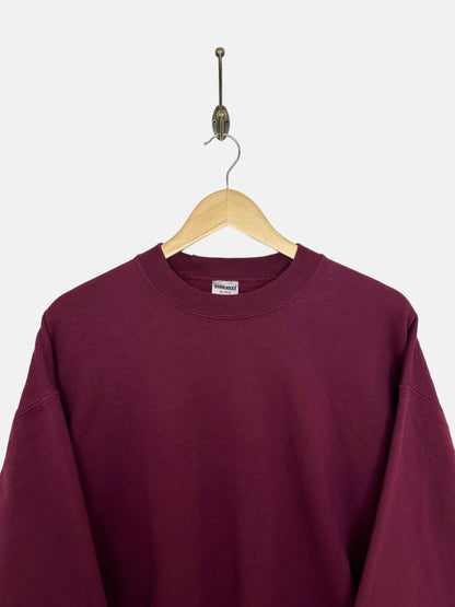 90's Maroon Vintage Sweatshirt Size M