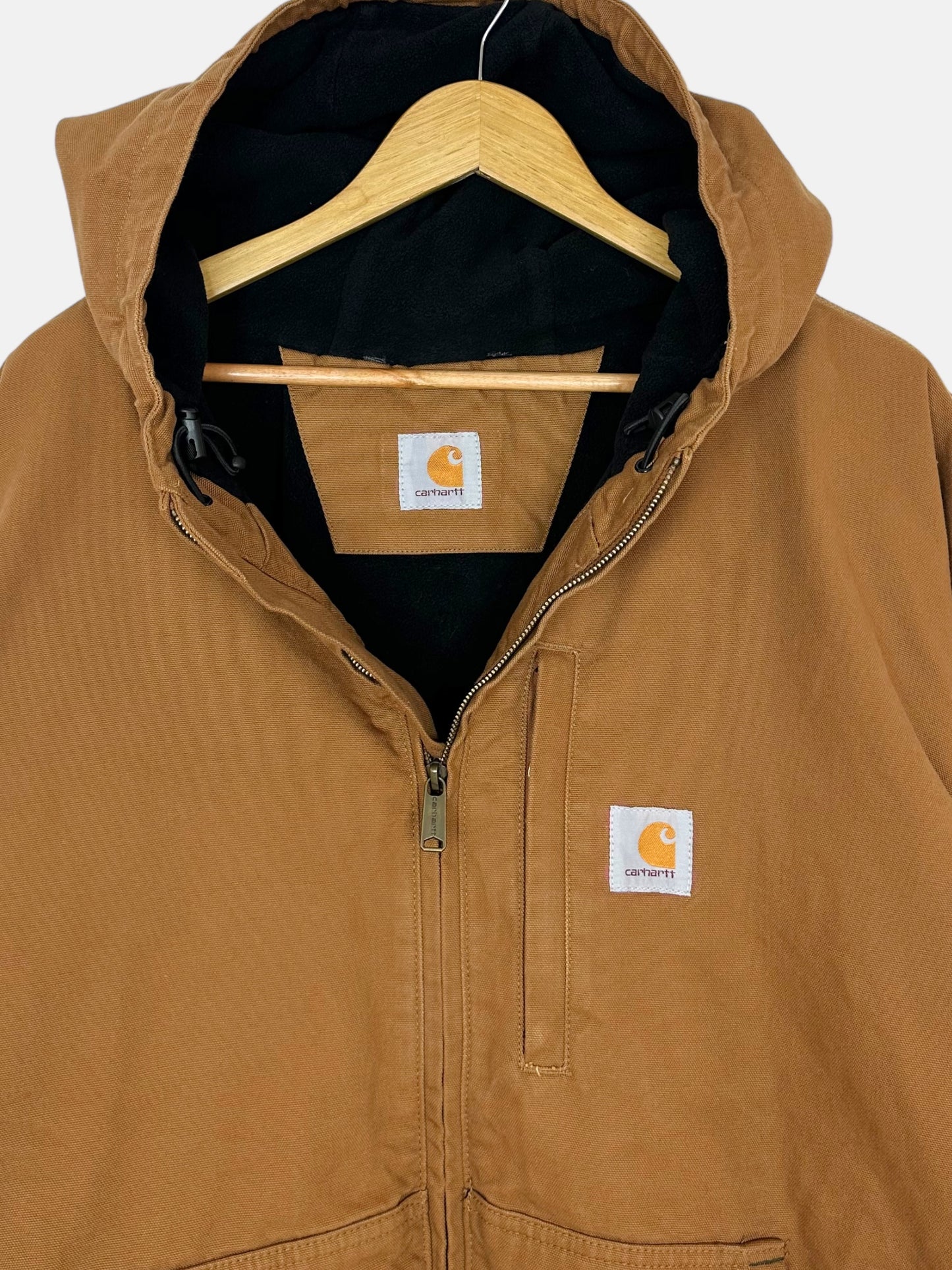 Carhartt Heavy Duty Vintage Jacket with Hood Size 3XL