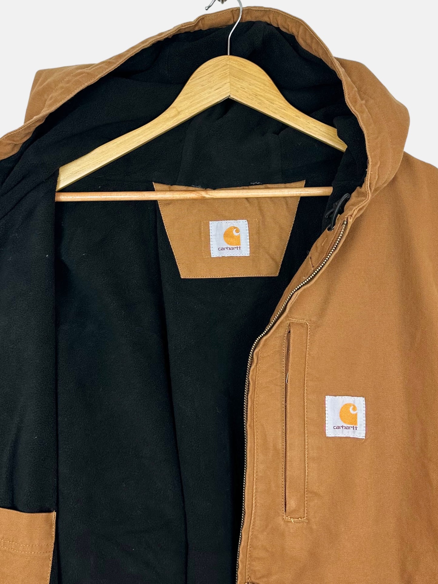 Carhartt Heavy Duty Vintage Jacket with Hood Size 3XL