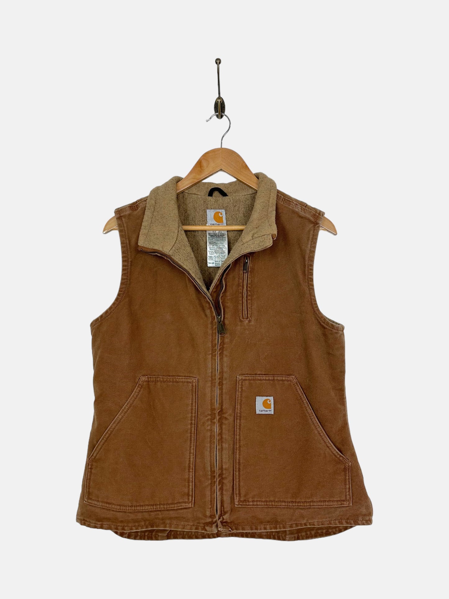 90's Carhartt Heavy Duty Vintage Vest Size 10-12