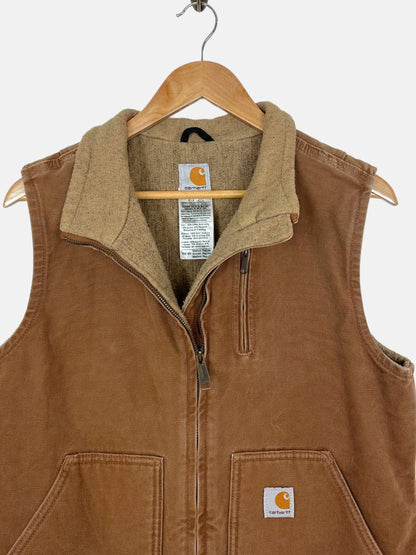 90's Carhartt Heavy Duty Vintage Vest Size 10-12