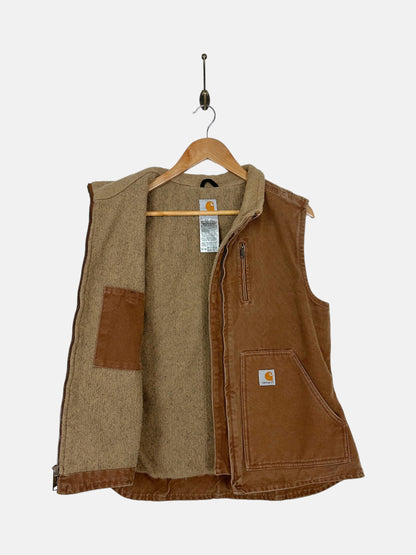 90's Carhartt Heavy Duty Vintage Vest Size 10-12