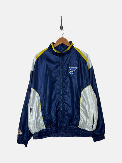 90's St Louis Blues NHL Embroidered Vintage Jacket Size L