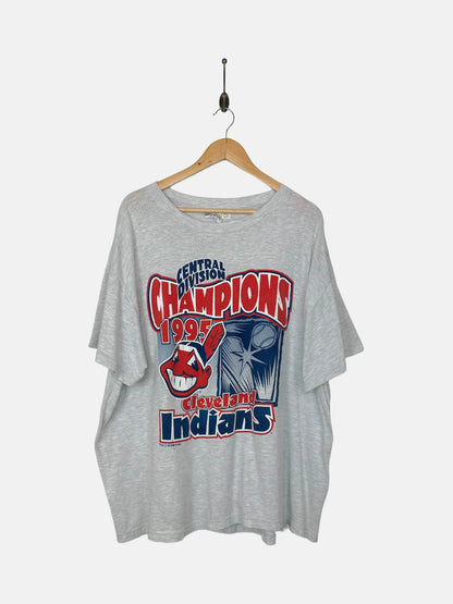 1995 Cleveland Indians MLB Vintage Lightweight T-Shirt Size XL-2XL