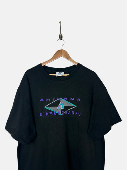 90's Arizona Diamondbacks MLB Embroidered Vintage T-Shirt Size XL