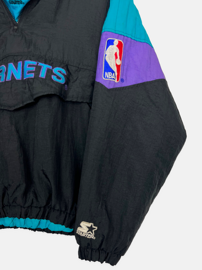 Charlotte hornets sale pullover starter jacket