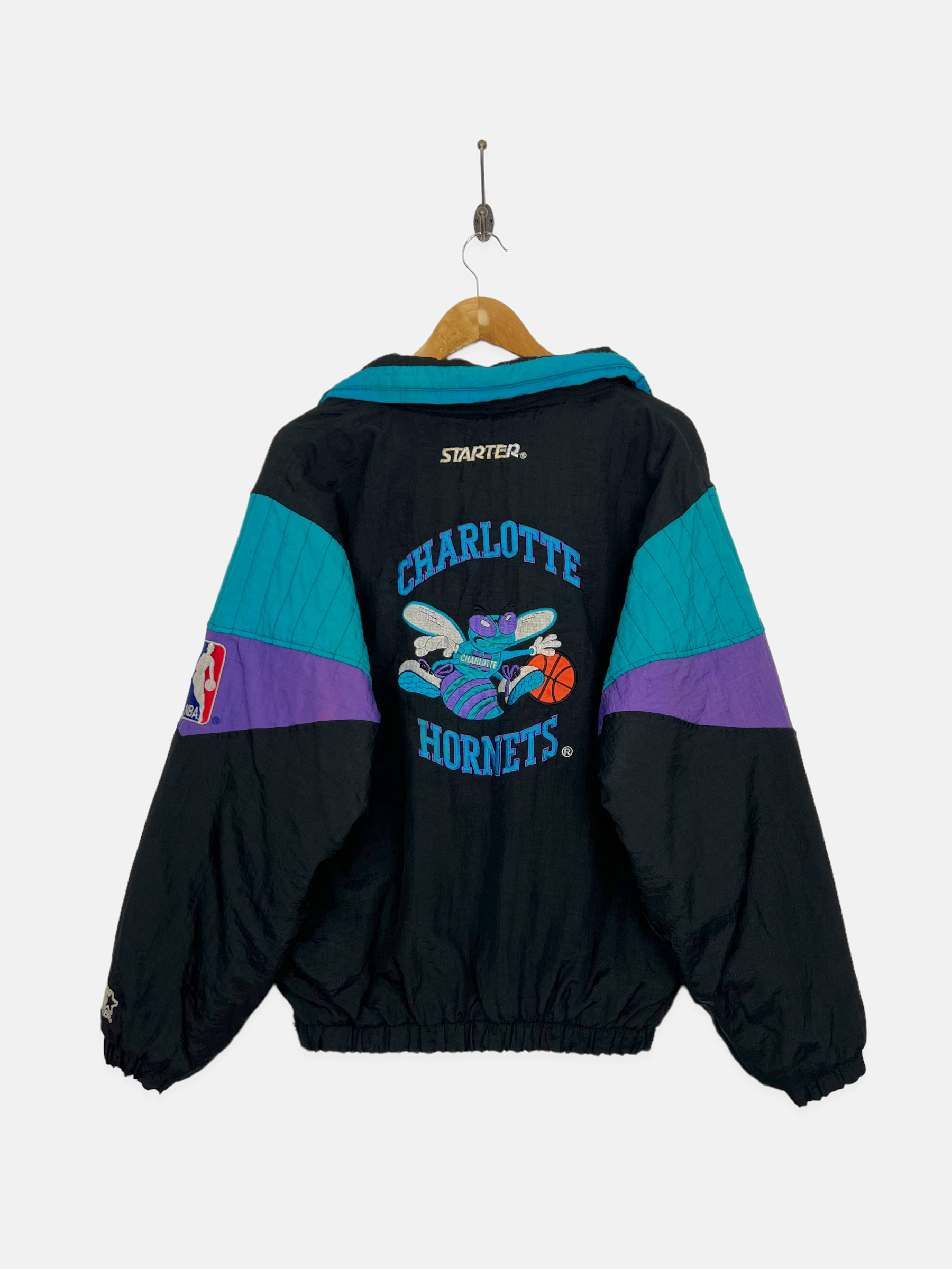 Starter NBA Charlotte Hornets Anorak Puffer Jacket– VNTG Shop
