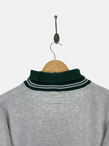 90's Wesley College Vintage Turtle-Neck Sweatshirt Size M