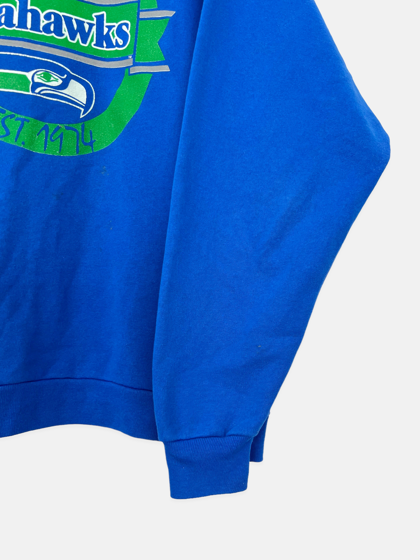 90's Seattle Seahawks NFL USA Made Vintage Sweatshirt Size L