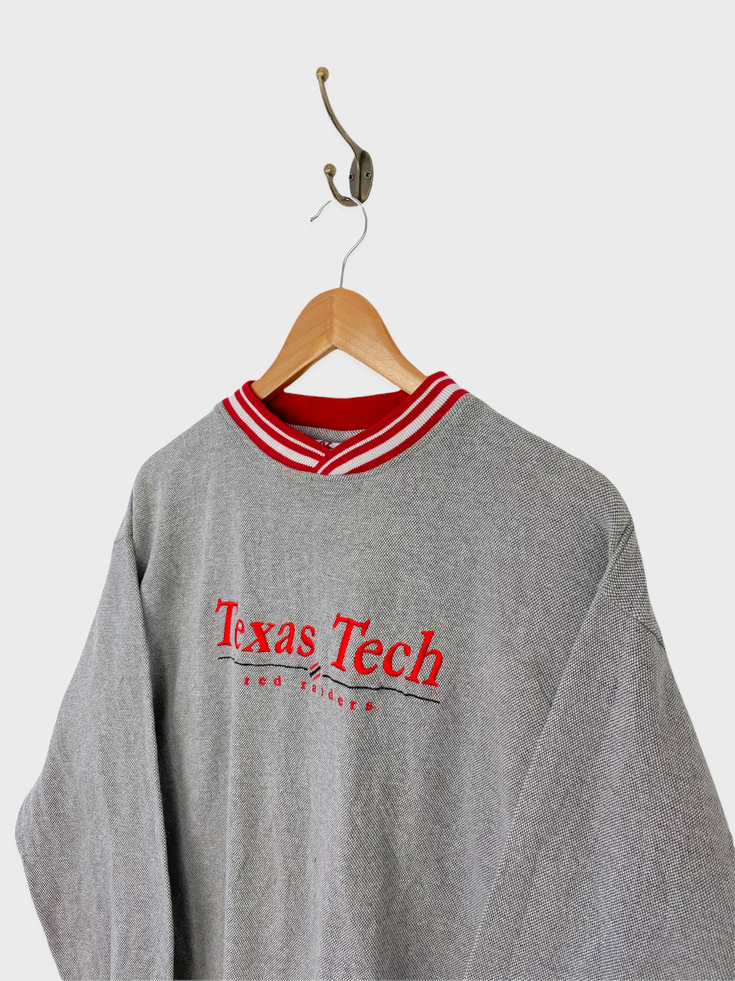 90's Texas Tech Raiders Embroidered Sweatshirt Size 8-10