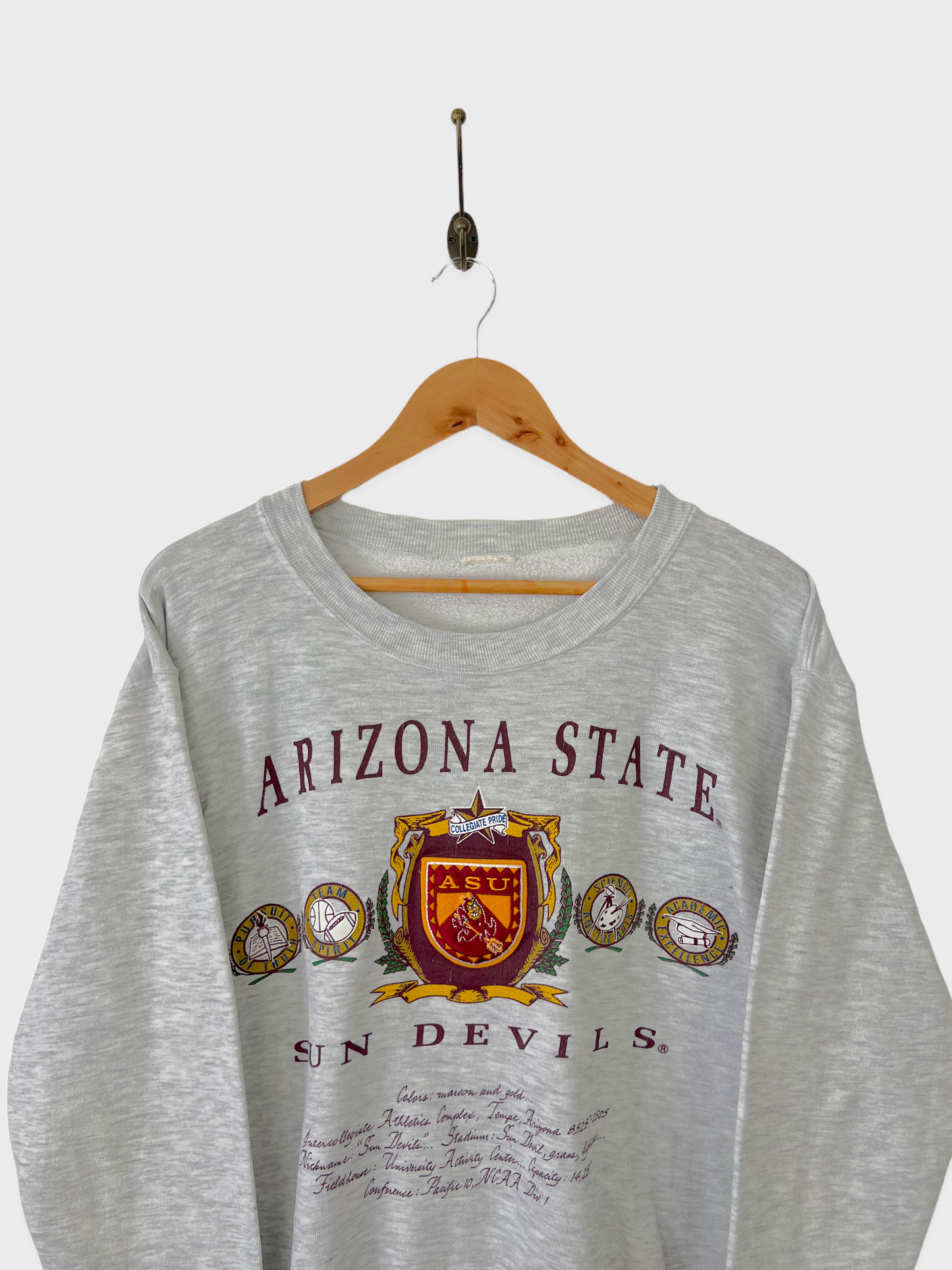 Vintage 90s NCAA ASU Arizona State University Sun Devils 