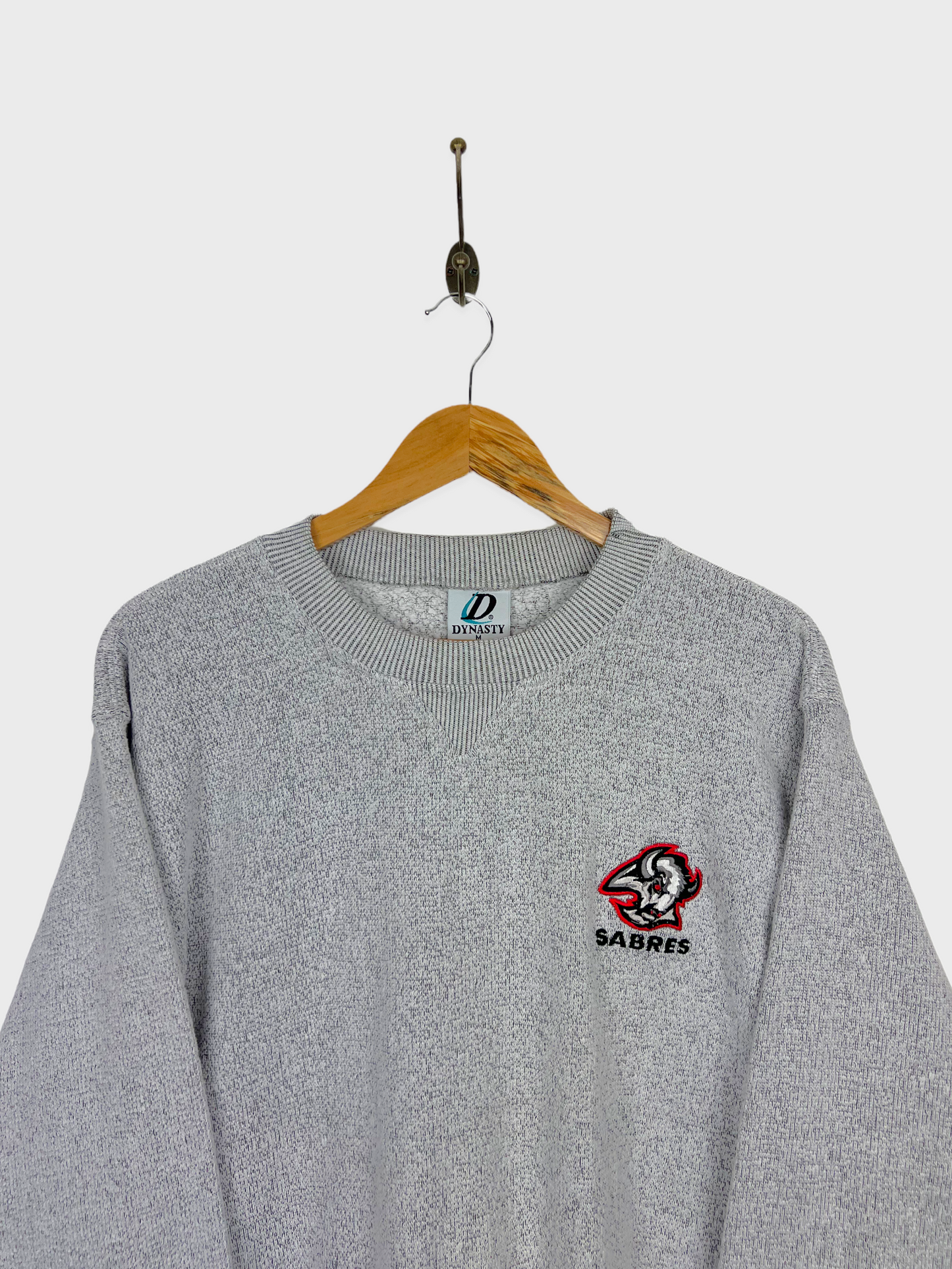90's Buffalo Sabres NHL Embroidered Vintage Sweatshirt Size 10