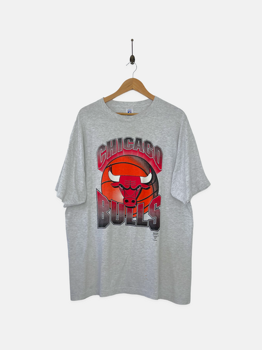 90's Chicago Bulls NBA USA Made Vintage T-Shirt Size 2XL